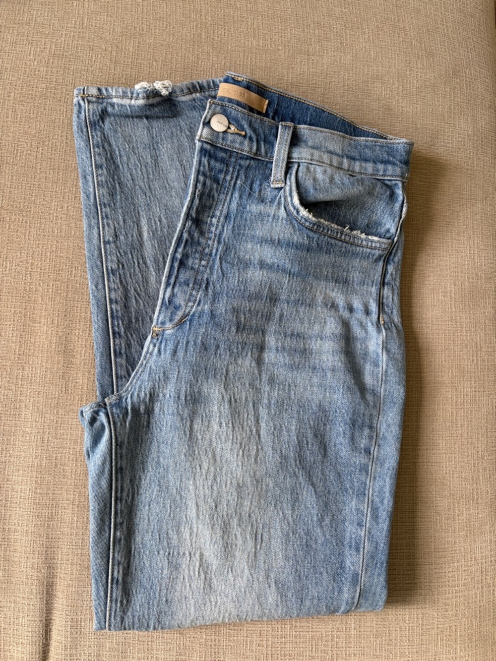 Joe's Jeans The Honor High Rise Vintage Straight Jeans - Light Blue
